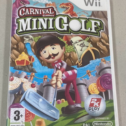 Nintendo Wii Carnival Games Mini Golf In good condition Price 4 Euros