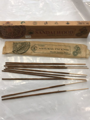 Holocaust Sandalwood natural masala sticks pack of 10 new