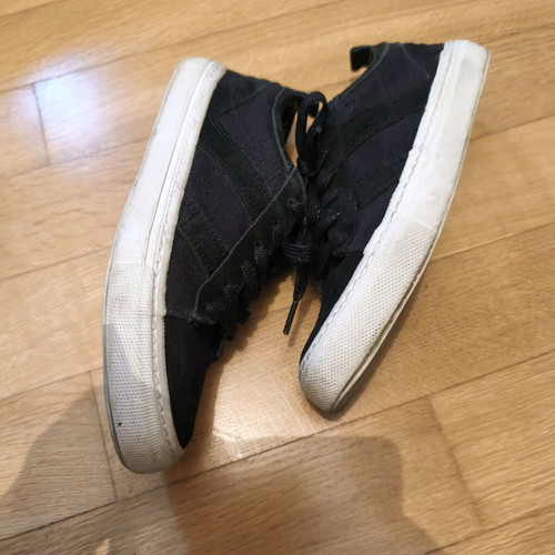 Sneakers Zara TRF Woman size 38 used, black with glitter laces