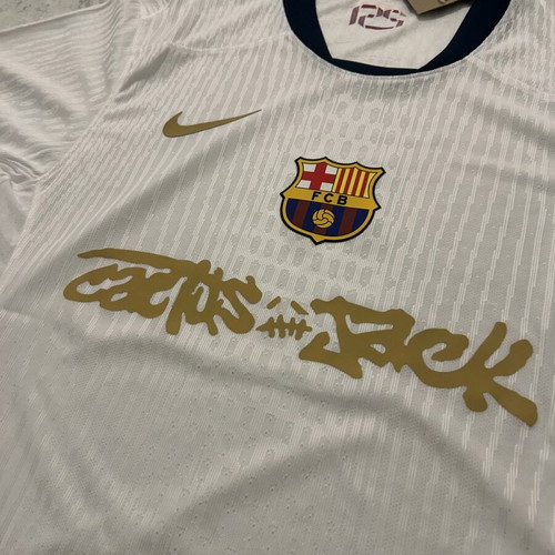 Barcelona X Travis Scott Cactus Jack Jersey new