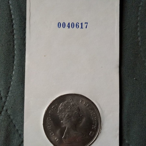 Commemorative coin 1981 for the wedding of Prince Charles and Princess Diana new