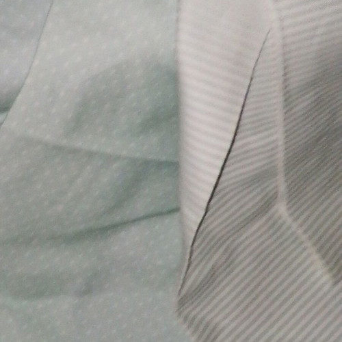 Cotton fabrics two pieces 0.44 x 1.30 m