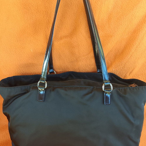 Prada shoulder bag in black nylon