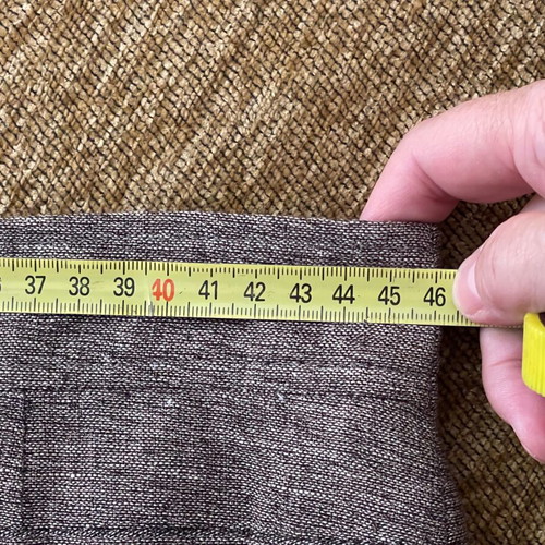 Windsor Branded Linen Skirt with Lining Size 44 New