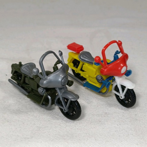 Vintage motorcycles used, set of 2