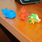 Kinder figures new, box only