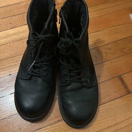 Dr. Martens black ankle boots used, leather, authentic