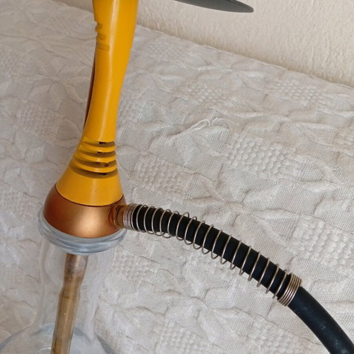 Heavy hookah 55 cm with glass base and X function design