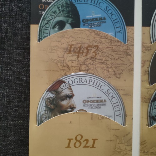 National Geographic Greek History Milestones 5 DVD set like new
