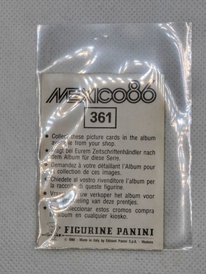 Panini Mexico'86 Sticker 361 Laudrup like new