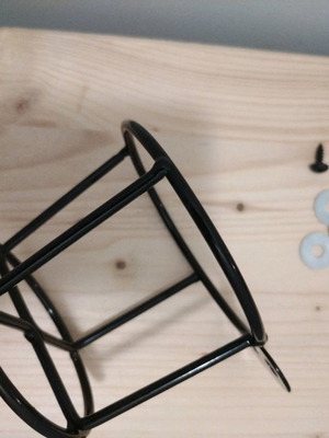 Cup holder for desk new, screws onto desk