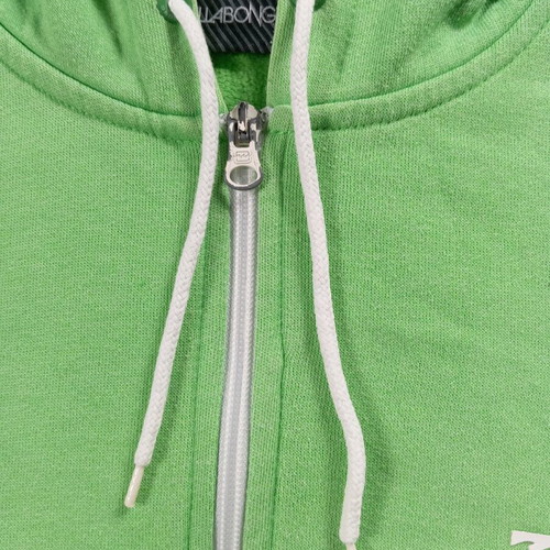 Billabong jacket like new, bright light green, zipper