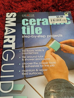 Ceramic Tile Step by Step magazine like new