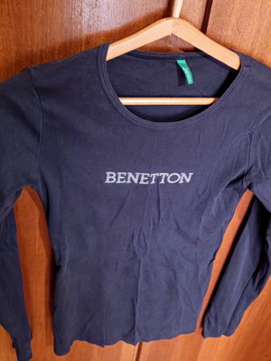 Benetton boys' shirt used, blue, size 122 cm