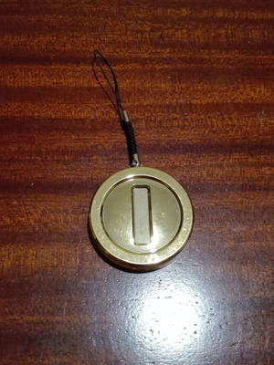 Super Mario Bros gold coin case used