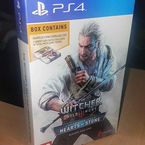 The Witcher 3 Hearts of Stone expansion new for PS4