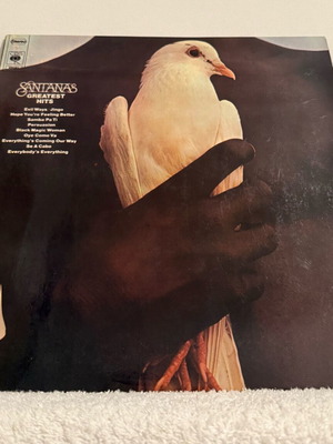 Santana’s Greatest Hits LP Record CBS 69081 vinyl record like new