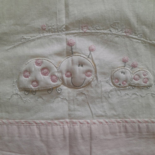 Baby crib sheet set 120×160 cm like new, Palamaiki cotton
