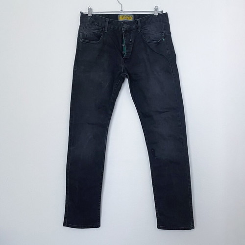 Bershka Straight Pant used, size EUR 42, black pants