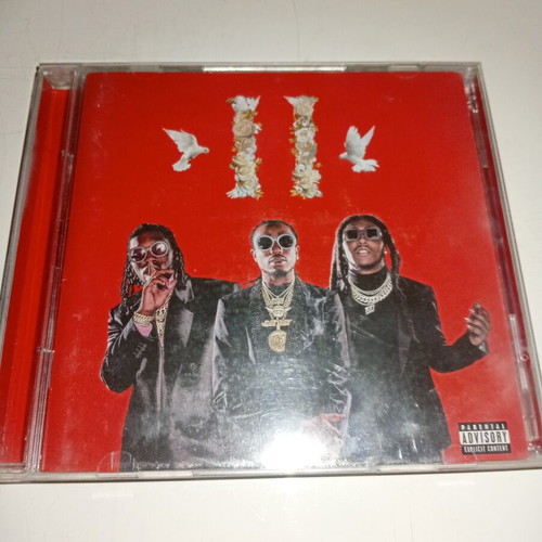 Migos Culture II CD, hip-hop album with 2 discs
