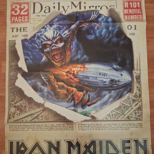Iron Maiden Metal Hammer poster new