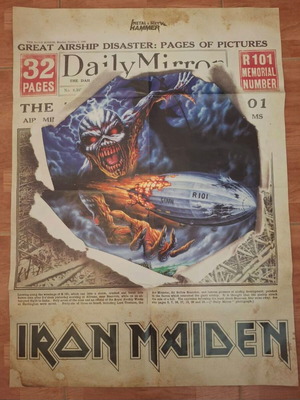 Αφίσα Iron Maiden Metal Hammer καινούργια