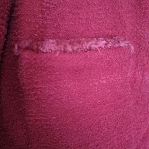 Mango tweed jacket fuchsia used with pockets