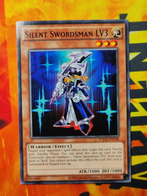 Silent Swordsman LV3 YGLD Yu-Gi-Oh! card new