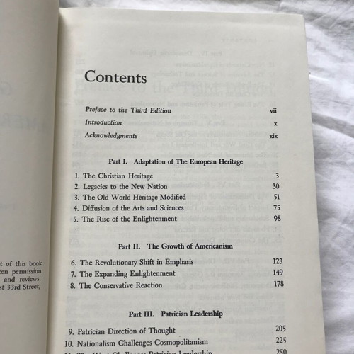 The Growth of American Thought book used, English, 1964 edition