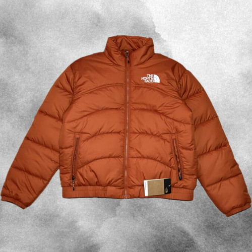 The North Face Puffer Jacket new, rust color, size L