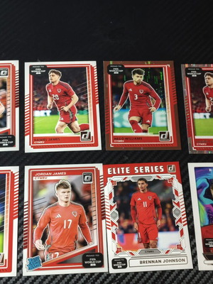 Panini Donruss Ουαλία (Cymru) σετ καρτών FIFA Road to World Cup, 8 κάρτες