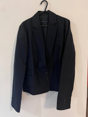 French Connection classic women's blazer, dark navy blue, UK 10