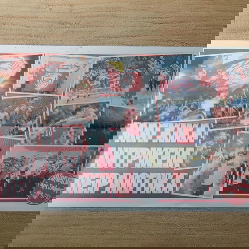 Αφίσες Ολυμπιακού μπασκετ μεταχειρισμένες, πακέτο