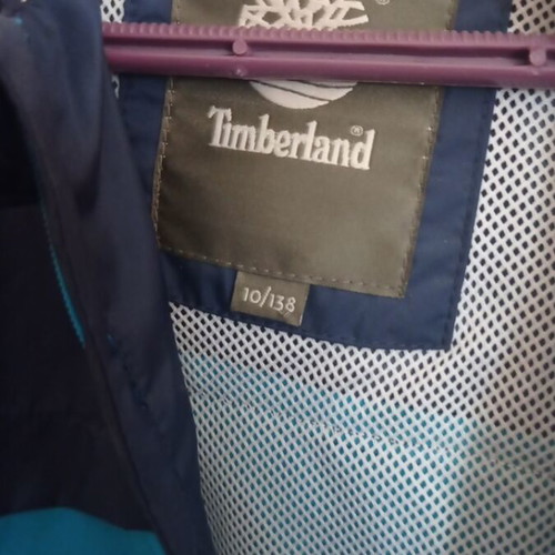Timberland kids' windbreaker jacket, blue, size 140 cm