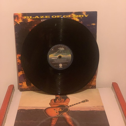 Jon Bon Jovi Blaze Of Glory LP original Greek press 1990 like new
