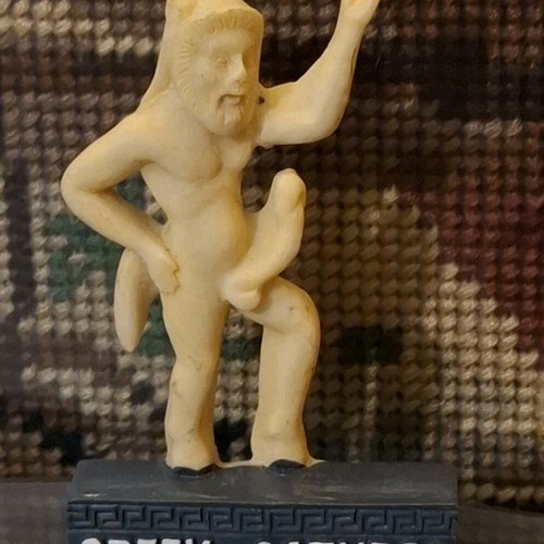 Satyr used decorative figure