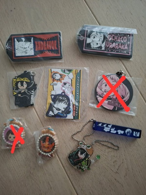 My Hero Academia μπρελόκ καινούργια, αυθεντικά, πολύχρωμα