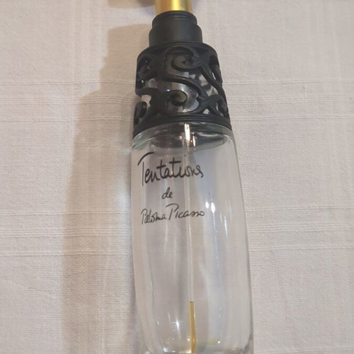 Perfume bottle used, empty