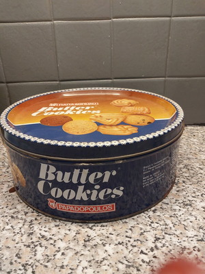 Tin collectible box used