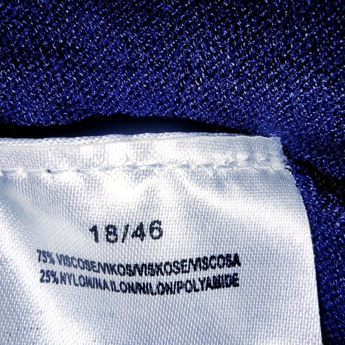 Navy Blue Babydoll Dress size M like new, blue with white details