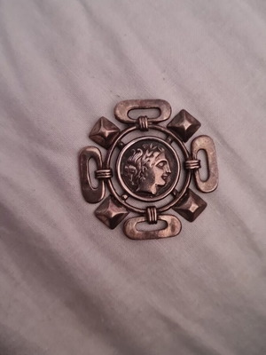 Ασημένιες καρφίτσες μεταχειρισμένες, σετ 2 τεμαχίων