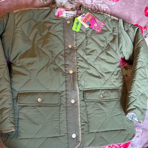 Scotch & Soda jacket new, green, for 16-year-old girls