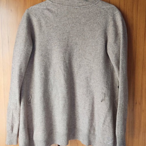 Benetton cardigan like new, brown and beige, size S