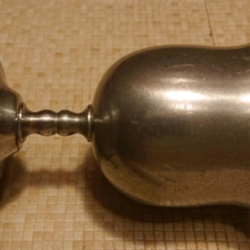 Georg Nilsson cup used with hand engraving and Barnett Henry Abrahams mark