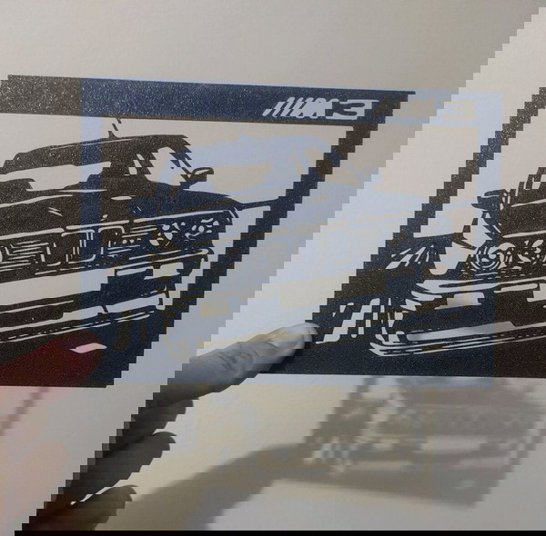 Bmw e30 m3 διακοσμητικο τοιχου