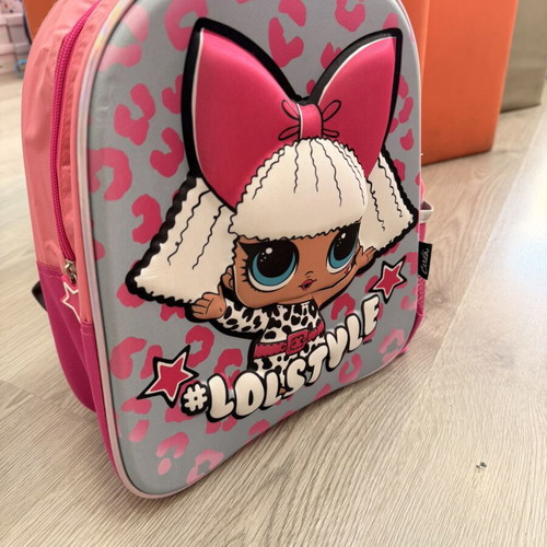 L.O.L. Surprise kids school backpack, pink design