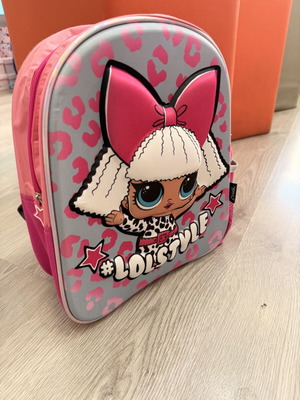 L.O.L. Surprise kids school backpack, pink design