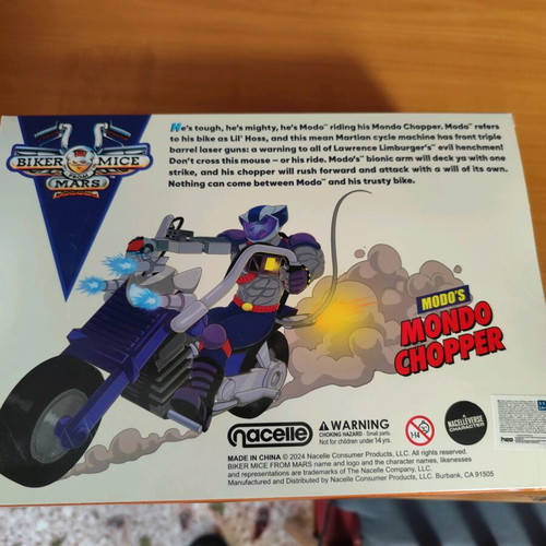 Biker Mice from Mars Modo's Mondo Chopper sealed