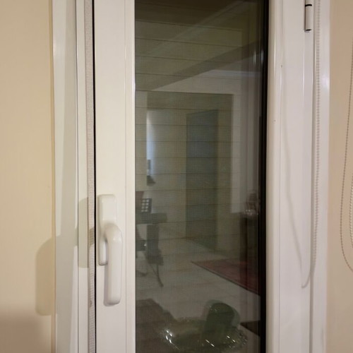 Aluminum window frames like new, pack of 11 with double glazing and shutters