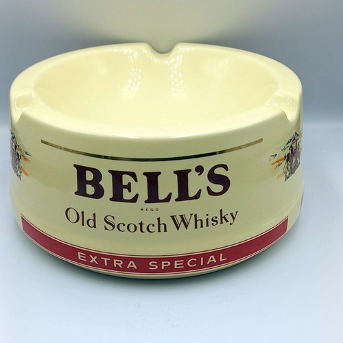 Bell's Old Scotch Whisky porcelain ashtray like new